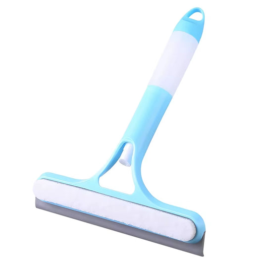 1-Pack 3-In-1 Blue Window Cleaner - Holiday Streak-Free Glass Cleaning Kit for Sparkling Results